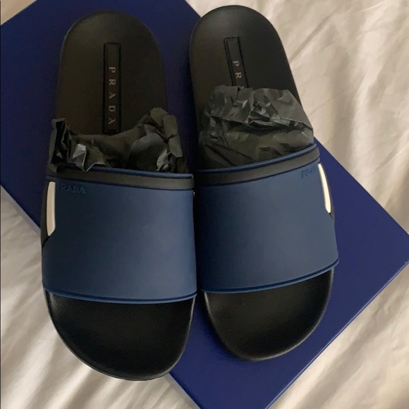 prada slides mens